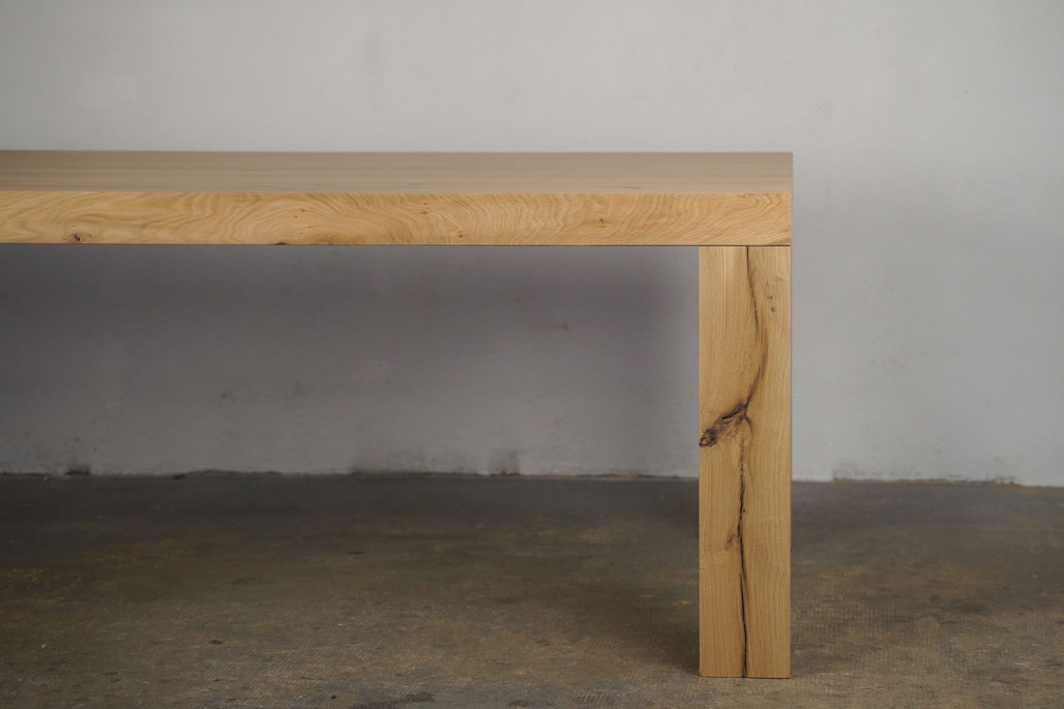table bois massif contemporaine - 2