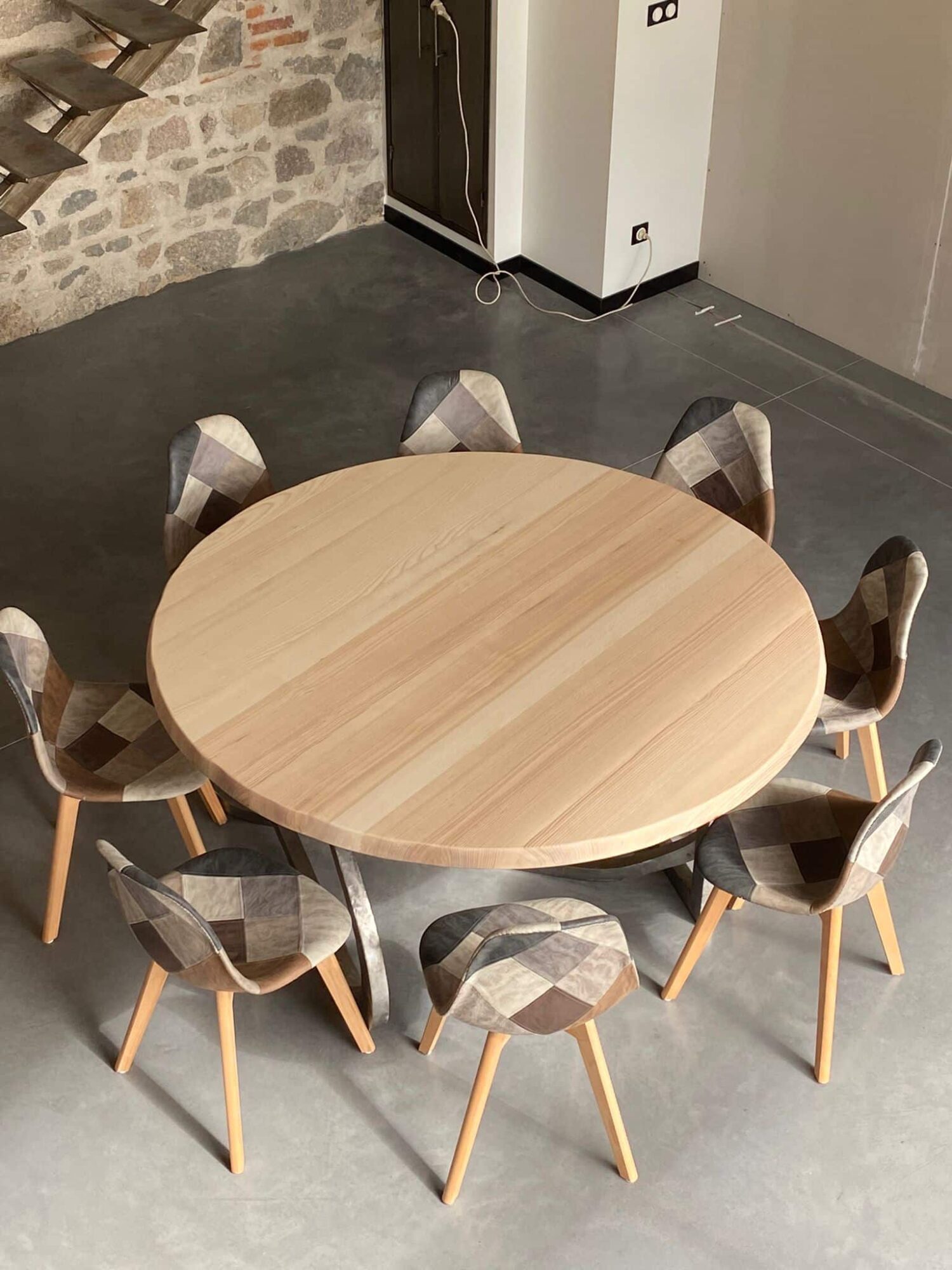 table industrielle sur mesure