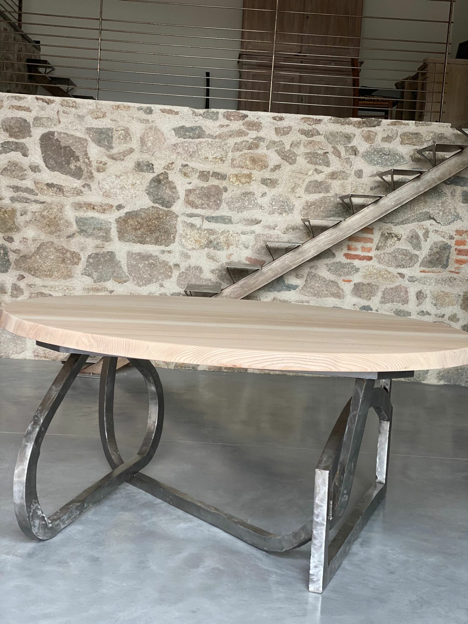 table industrielle sur mesure