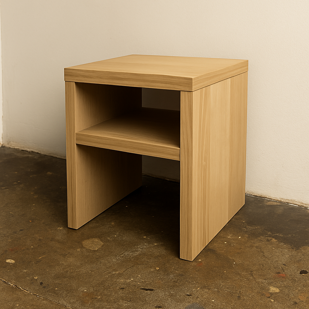 petite table de chevet en bois massif
