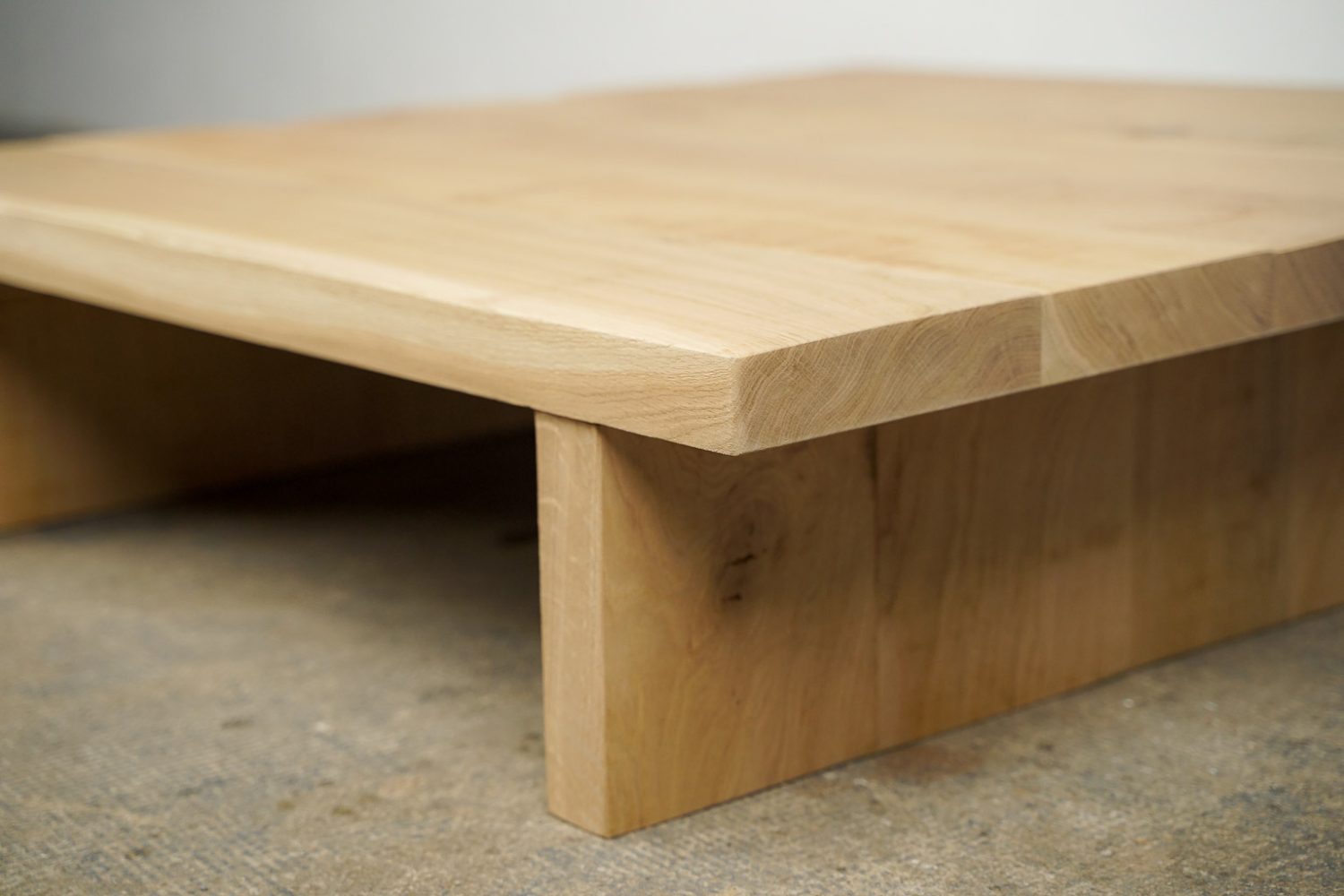 Table basse lame bois -12