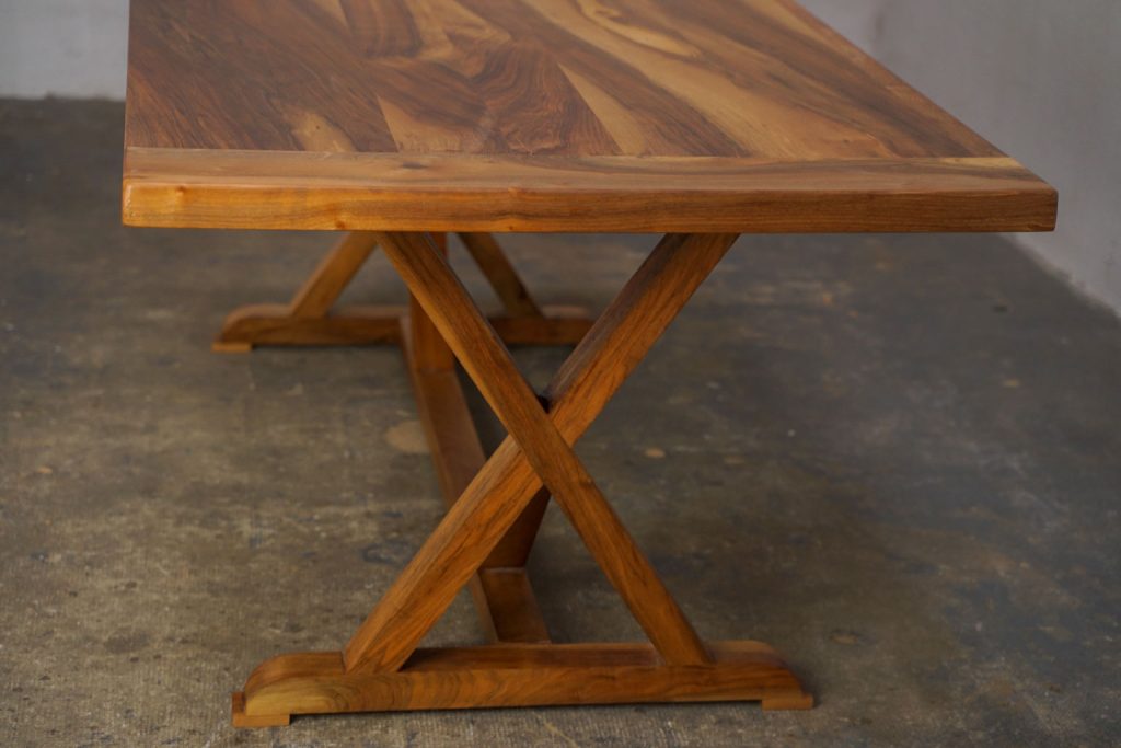 Planche En Noyer Massif Italien - 1700 X 400 X 40 Mm - Séchée Au Four - Parfait Pour Projets Bois
