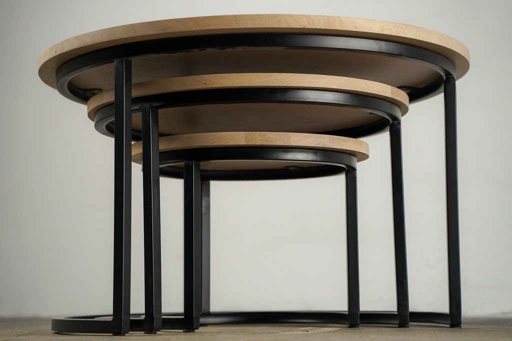Table basse gigogne - Créateur Atelier Robin Sicle