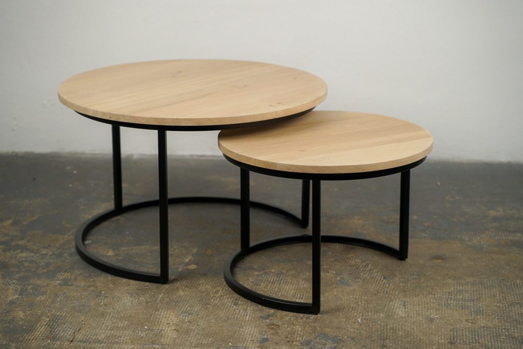 Table basse gigogne - Créateur Atelier Robin Sicle