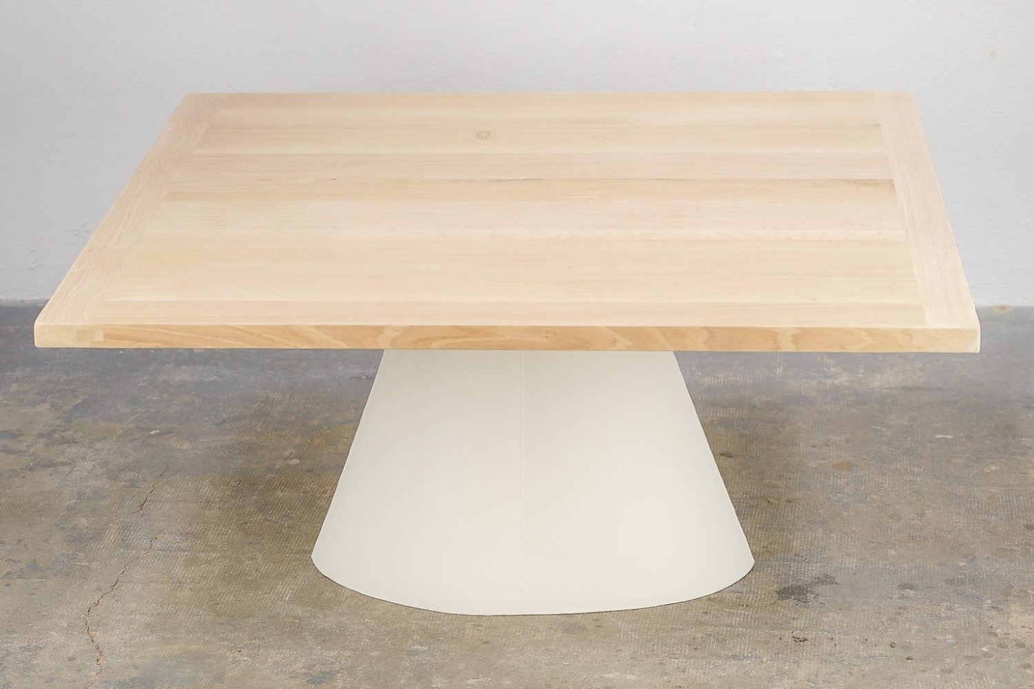 Table sablier blanc-7